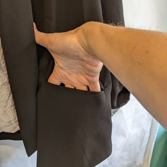 Anthropologie Cartonnier black blazer size S BNWT - Picture 7 of 9